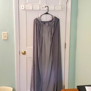 Silver Velvet Cloak